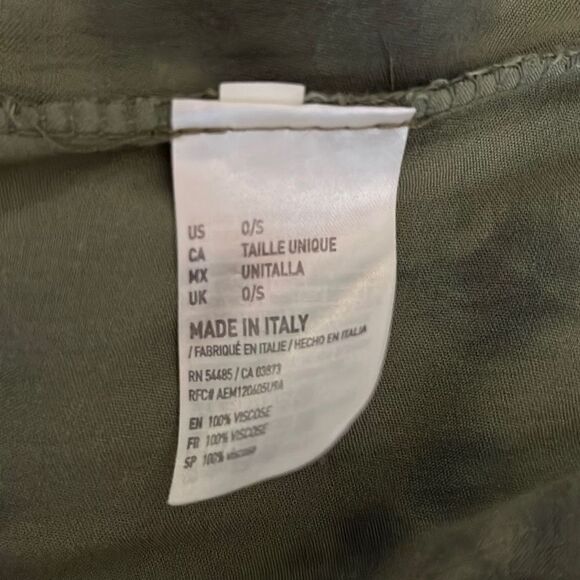 Don't Ask Why Women's Tie-Dye Cold Shoulder Blouson Green Romper One Size - Picture 7 of 8